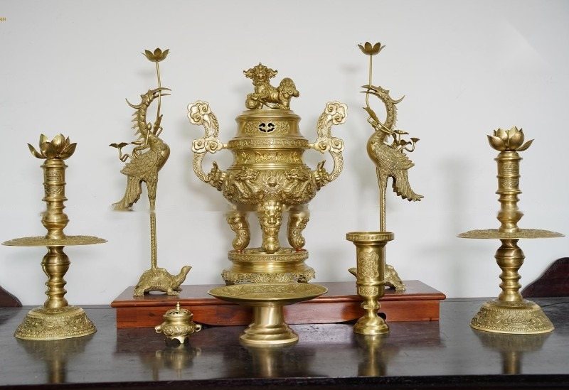 Cải tạo gian thờ cũ