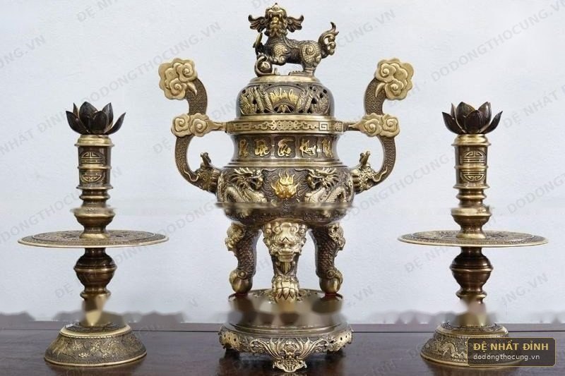 Bộ ngũ sự cuốn thư Phúc Lộc Thọ Khang Ninh — ảnh 4