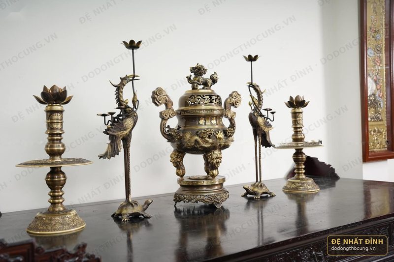 Bộ ngũ sự Song Long 57 mẫu 3 hoa văn — ảnh 3