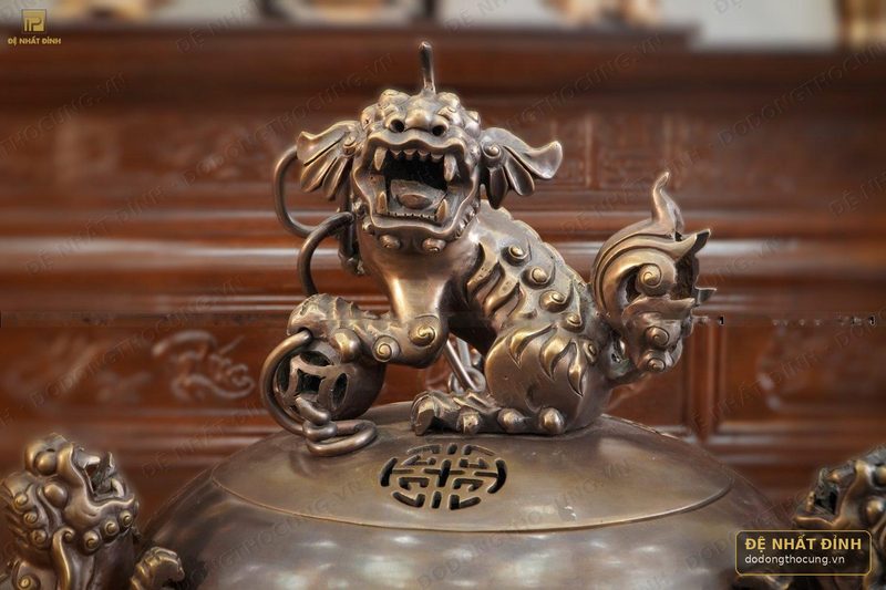 Đỉnh Thất Lân vờn cầu 1m trơn — ảnh 3