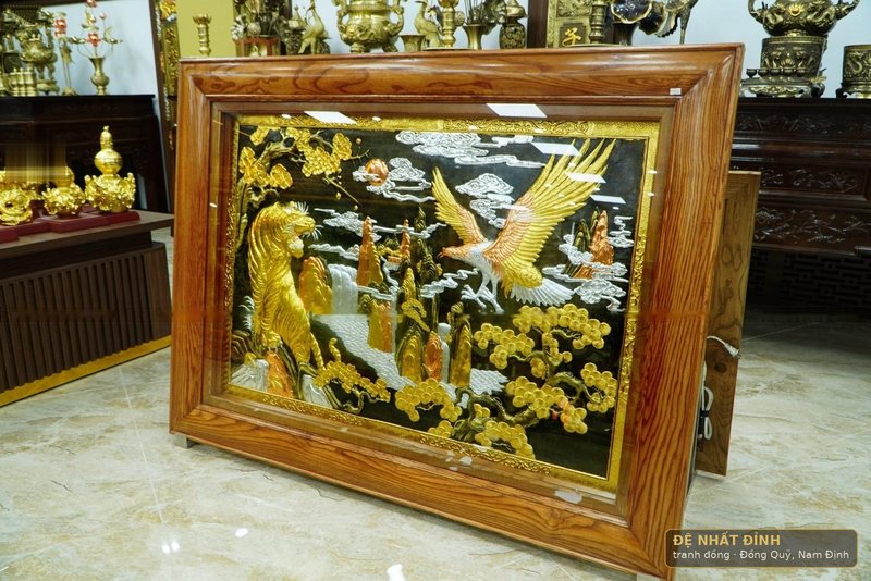 Anh hùng tương ngộ khảm tam khí — hàng làm riêng — ảnh 2