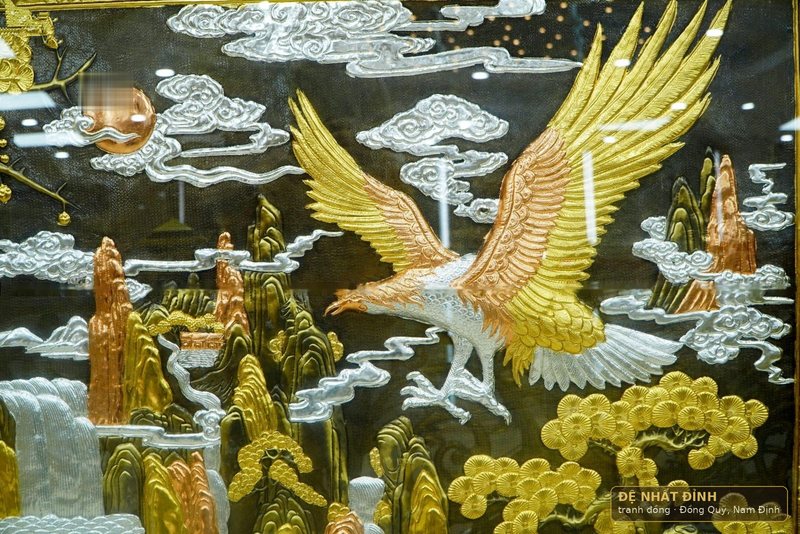 Anh hùng tương ngộ khảm tam khí — hàng làm riêng — ảnh 4